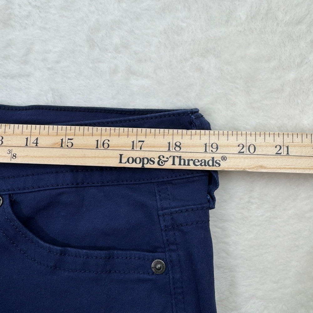 Seven7 Navy Skinny Pants - Picture 4 of 13